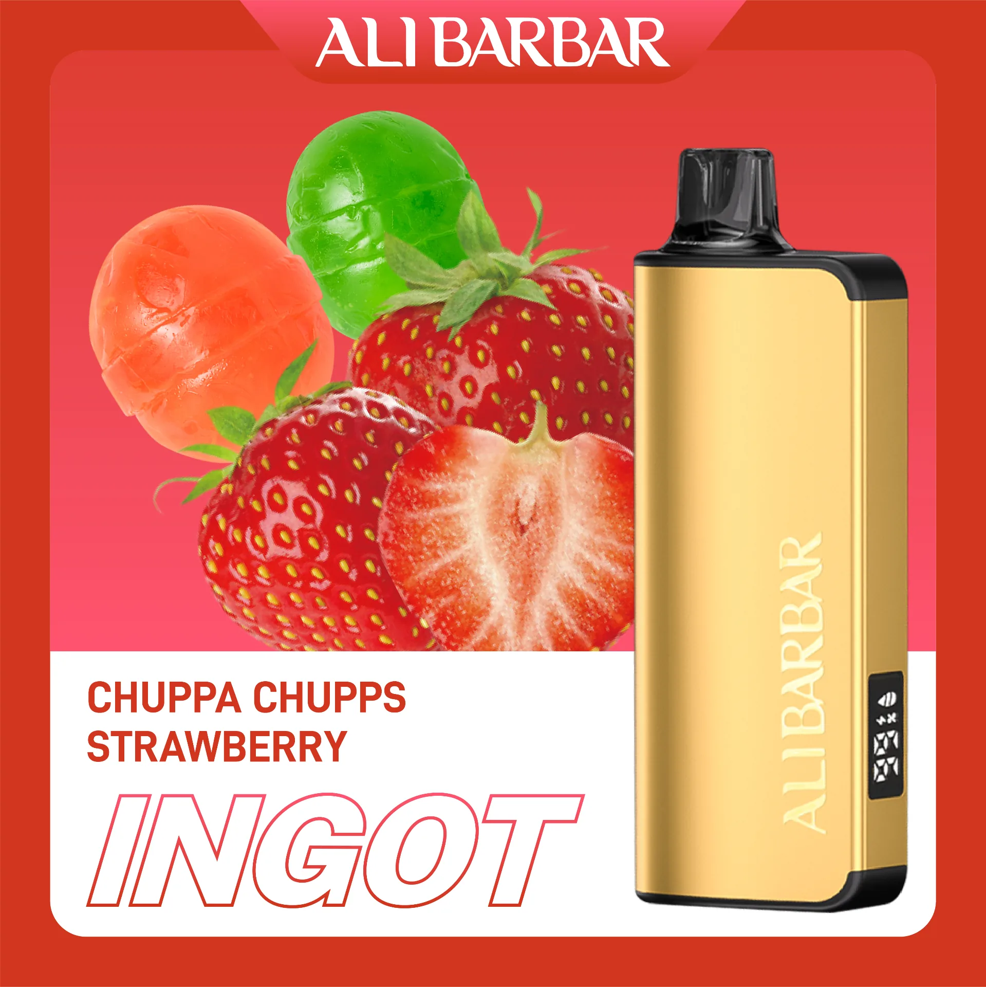 ALIBARBAR Pink Drink disposable vape