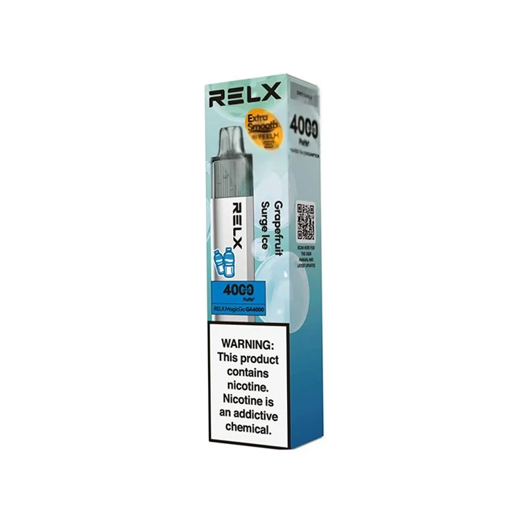 RELX Grapefruit Surge Ice disposable vape