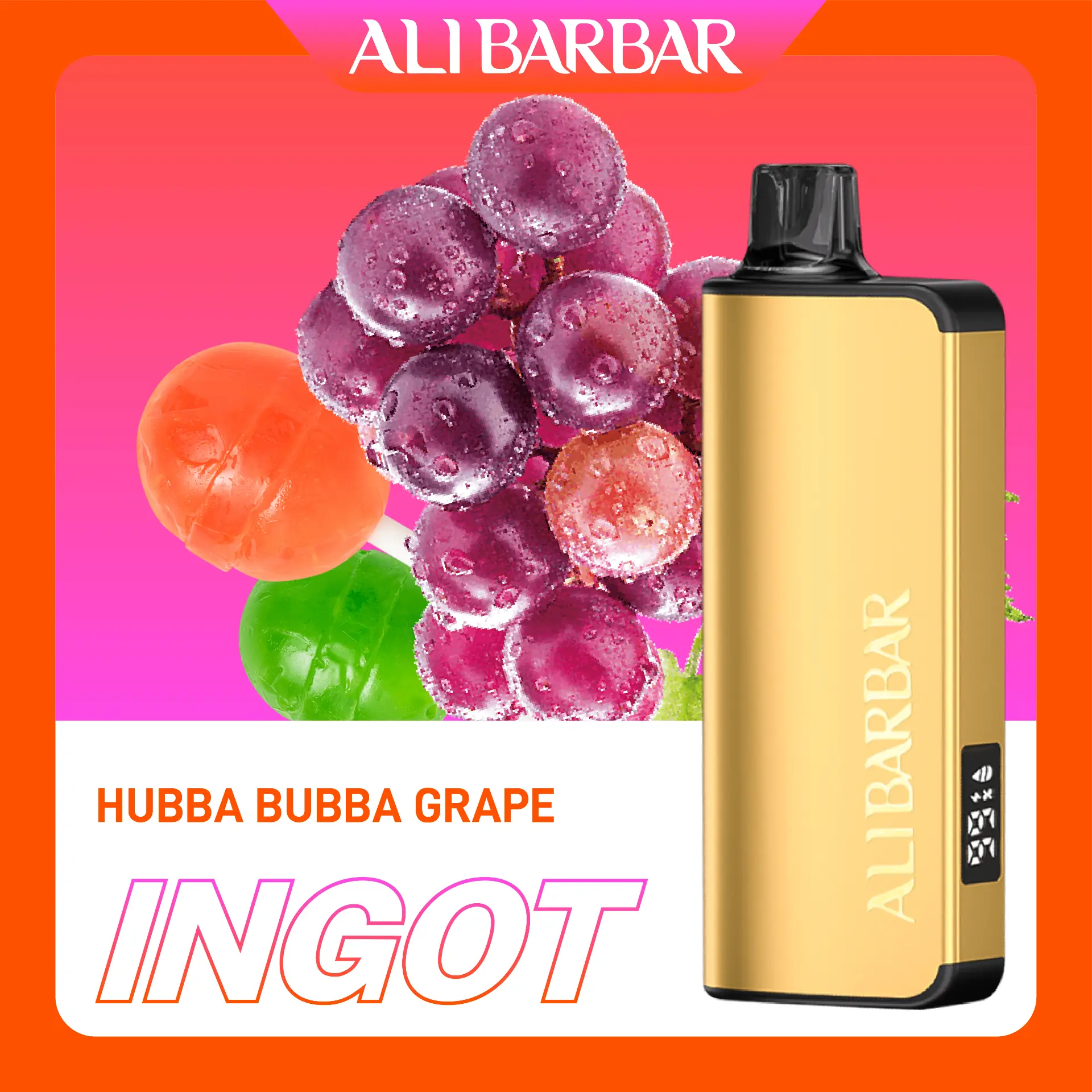 ALIBARBAR Hubba Bubba Grape